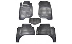 Mitsubishi L200 2006–2015 Gumové autokoberce s vysokým okrajem Short báze (Autogumm) fotografie 1