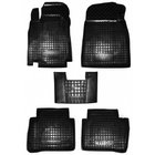 Nissan Tiida 2004–2011 Gumové autokoberce s vysokým okrajem (Autogumm) fotografie 1