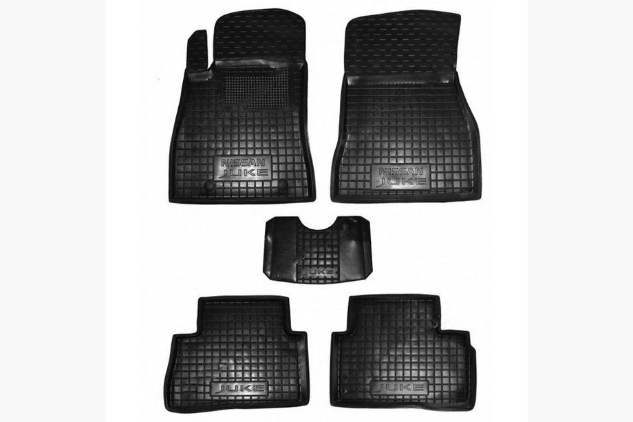 Nissan Juke 2010–2019 Gumové autokoberce s vysokým okrajem (Autogumm) Image