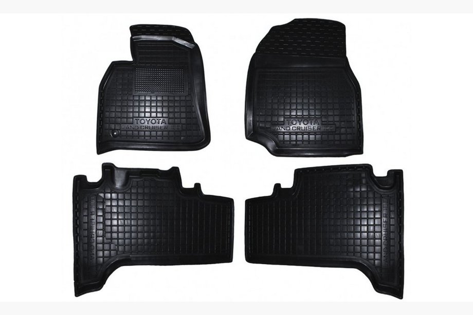 Toyota Land Cruiser 100 1998–2007 Gumové autokoberce s vysokým okrajem (Autogumm) Image
