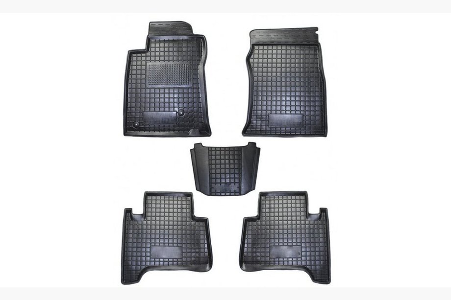 Toyota Land Cruiser Prado 120 2002–2009 Gumové autokoberce s vysokým okrajem (Autogumm) Image