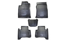 Toyota Land Cruiser Prado 120 2002–2009 Gumové autokoberce s vysokým okrajem (Autogumm) fotografie 1