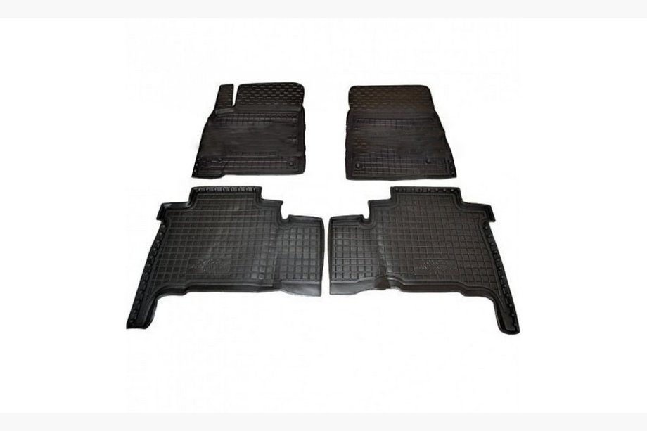 Toyota Land Cruiser 200 2007–2021 Gumové autokoberce se zvýšeným okrajem 2007-2012 (Autogumm) Image