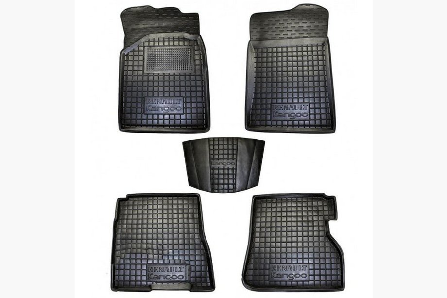 Renault Kangoo 1998–2008 3D gumové autokoberce s vysokým okrajem (Autogumm) Image