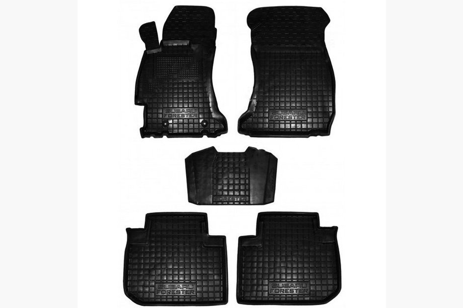 Subaru Forester 2013–2018 Gumové autokoberce s vysokým okrajem (Autogumm) Image