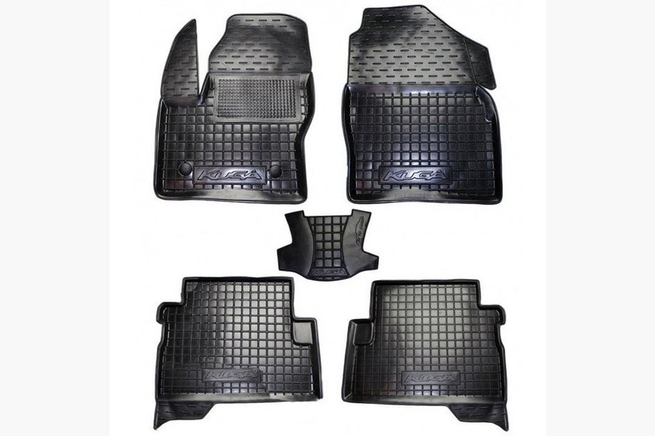 Ford Kuga/Escape 2013–2019 Gumové autokoberce s vysokým okrajem (Autogumm) Image