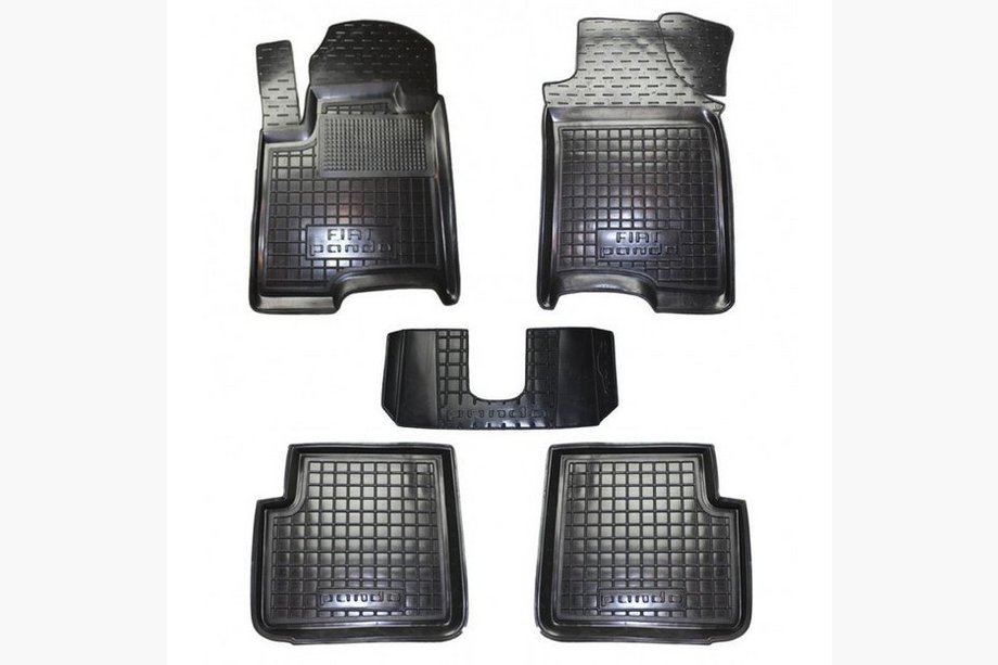 Fiat Panda 2003–2011 Gumové autokoberce s vysokým okrajem (Autogumm) Image