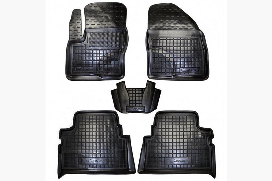 Ford C-Max 2004–2010 Gumové autokoberce s vysokým okrajem (Autogumm) Image