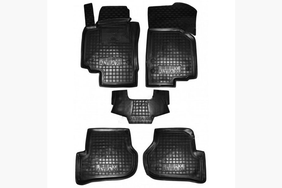 Seat Altea 2004–2015 Gumové autokoberce do interiéru s okrajem XL (Autogumm) Image