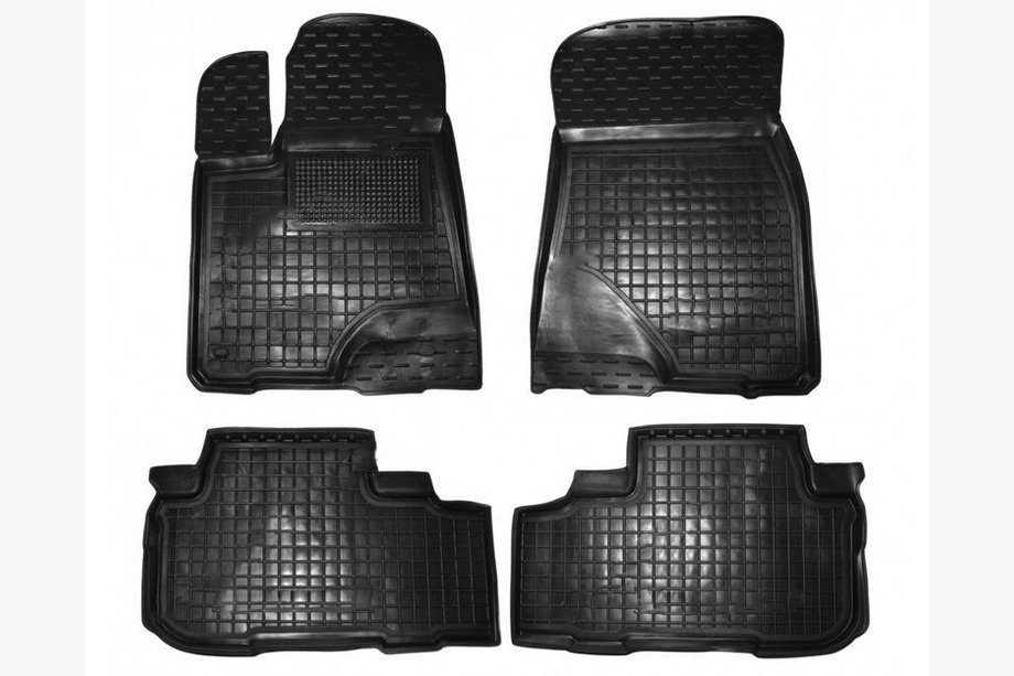 Toyota Highlander 2013–2019 Gumové autokoberce s vysokým okrajem (Autogumm) Image