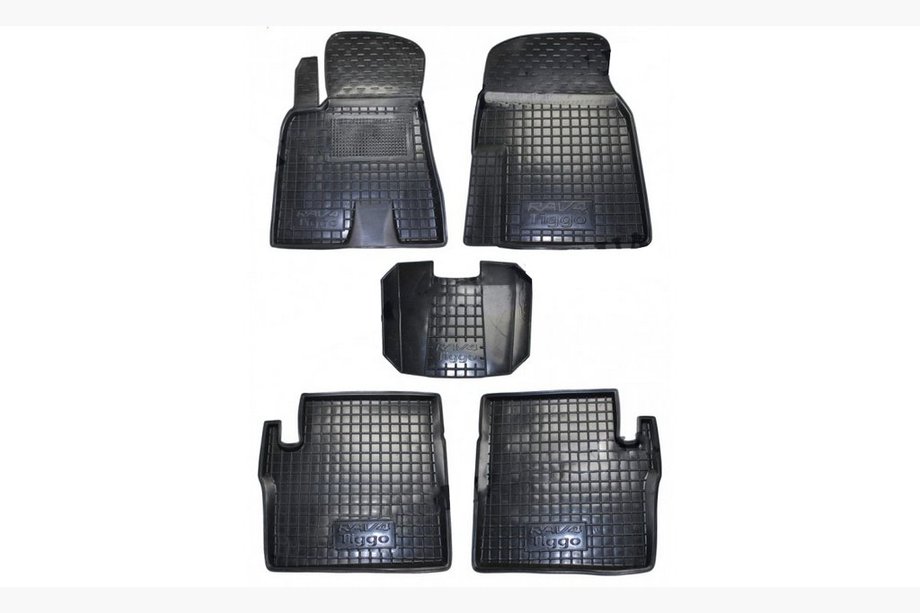 Toyota Rav 4 2001–2005 Gumové autokoberce s vysokým okrajem (Autogumm) Image