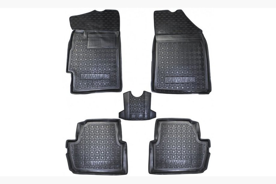 RAVON R2 2016–2020 Gumové autokoberce s vysokým okrajem Spark 2012 (Autogumm) Image