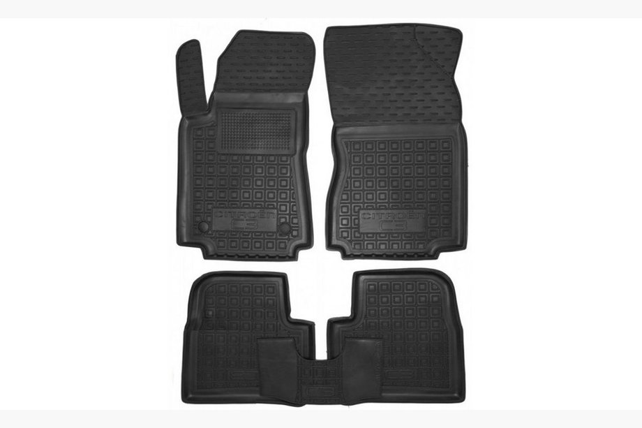 Citroen C-3 2016–2023 Gumové autokoberce s vysokým okrajem (Autogumm) Image