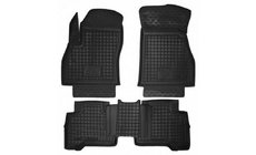 Fiat Fiorino/Qubo 2008–2024 Gumové autokoberce s vysokým okrajem (Autogumm) fotografie 1