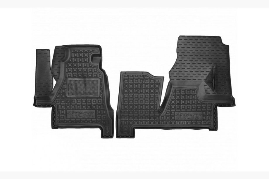 Volkswagen LT 1995–2006 Gumové autokoberce s vysokým okrajem (Autogumm) Image