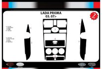 Lada Priora 2007–2018 Lišty na palubní desku (Meric) fotografie 2