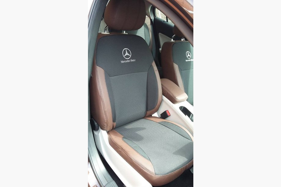 Mercedes A-class W176 2012–2018 Autopotahy (eko kůže↗látka, Premium) Image