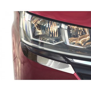 Řasy pod světlomety 2019+ (2 ks, nerez) Volkswagen T6 2015–2024 fotografie 1