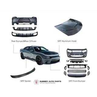 Kompletní bodykit SRT 2015-2023 Dodge Charger 2010–2023 fotografie 2