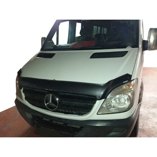 Deflektor kapoty v karbonovém vzhledu 2006-2013 (EuroCap) Mercedes Sprinter W906 2006–2018 fotografie 1