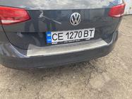Volkswagen Passat B8 2015–2023 Ochranná lišta na zadní nárazník OmsaLine (nerez) fotografie 1