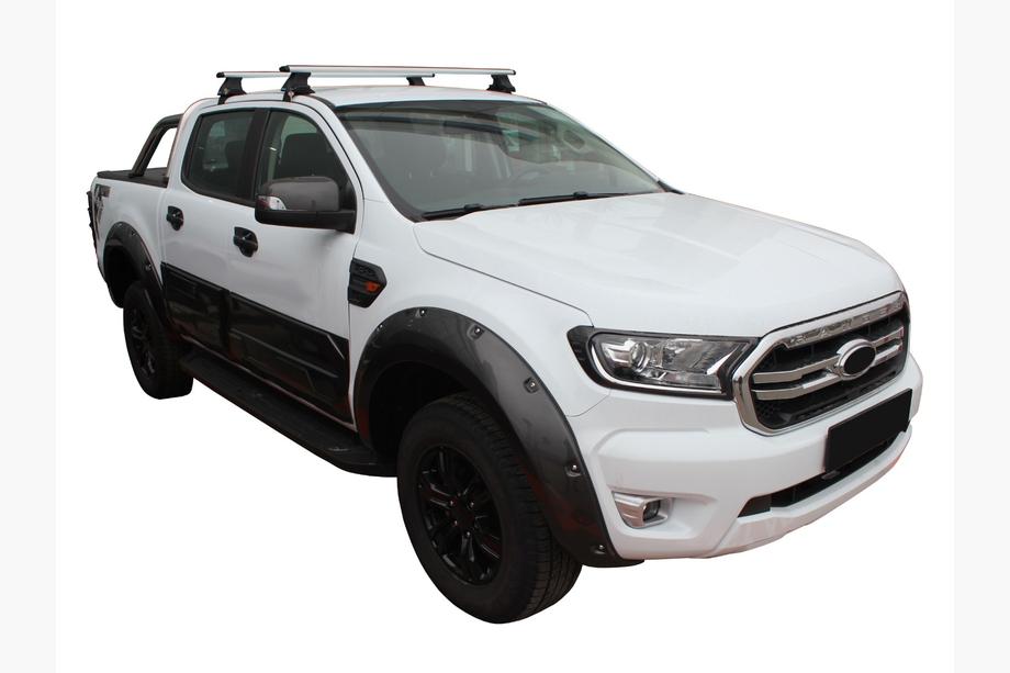 Ford Ranger 2011–2022 Střešní příčníky pro hladkou střechu (2 ks, Asaf V4) Image