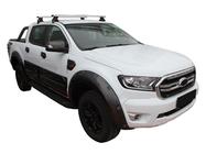 Ford Ranger 2011–2022 Střešní příčníky pro hladkou střechu (2 ks, Asaf V4) fotografie 1
