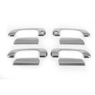 Nerezové kryty dveřních klik (8 ks) Honda Civic Sedan VII 2001–2006 fotografie 2