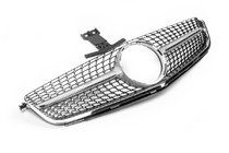 Mercedes C-class W204 2007–2015 Přední maska Diamond Silver (pro C63) 2007–2011 fotografie 2