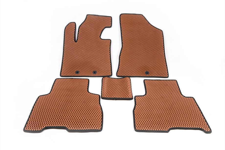 Kia Sorento II XM 2009–2014 EVA autokoberce do interiéru 2012-2014 (cihlové) Image
