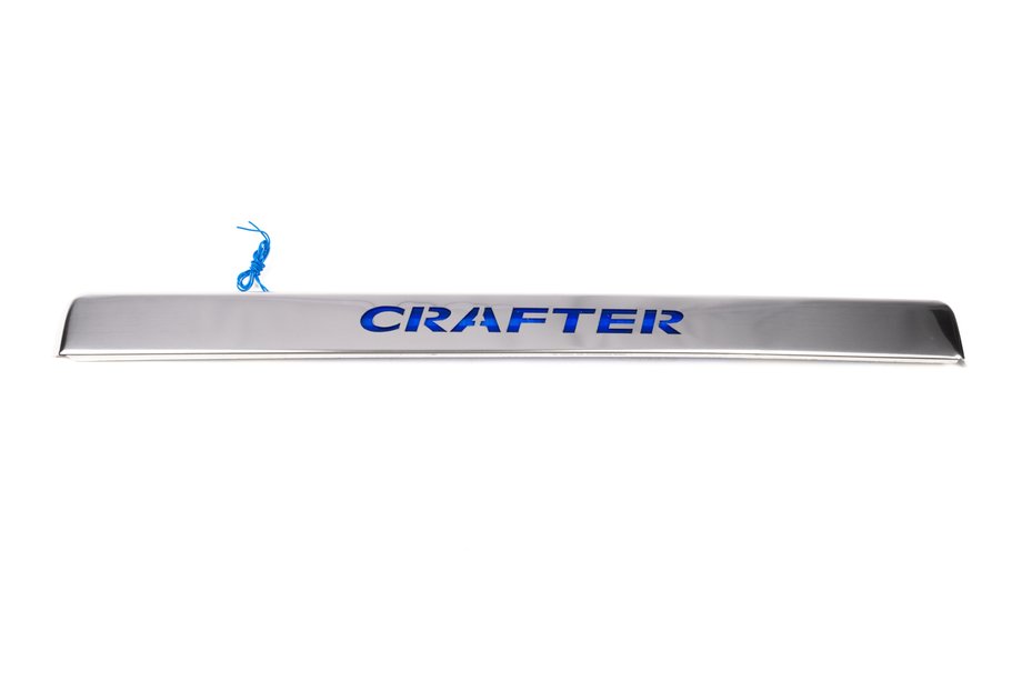 Volkswagen Crafter 2006–2016 Nerezový rámeček nad SPZ s LED osvětlením Image