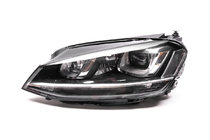 Volkswagen Golf 7/E-Golf 2012–2020 Přední LED světlomet (levý, originál, použitý) fotografie 1