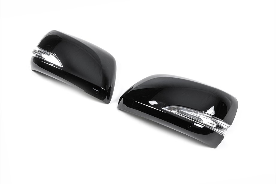 Lexus LX570/450d 2008–2022 Kryty zpětných zrcátek s blinkrem Černá barva Image
