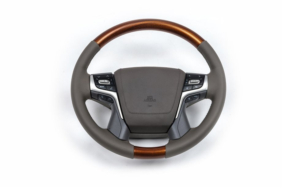 Toyota Land Cruiser Prado 150 2009–2023 Volant kompletní (světlé dřevo) Image