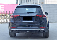 Mercedes GLE W167 2018– Zadní difuzor s koncovkami výfuku GLE63 Silver (2018-2026) fotografie 1