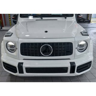 Přední maska a rámečky světlometů G63 Mercedes G-Class W463 2018–2024 fotografie 2