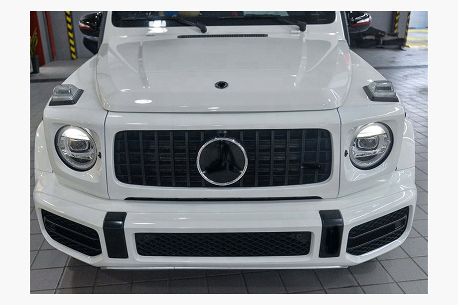 Mercedes G-Class W463 2018–2024 Přední maska a rámečky světlometů G63 Fotografie 2