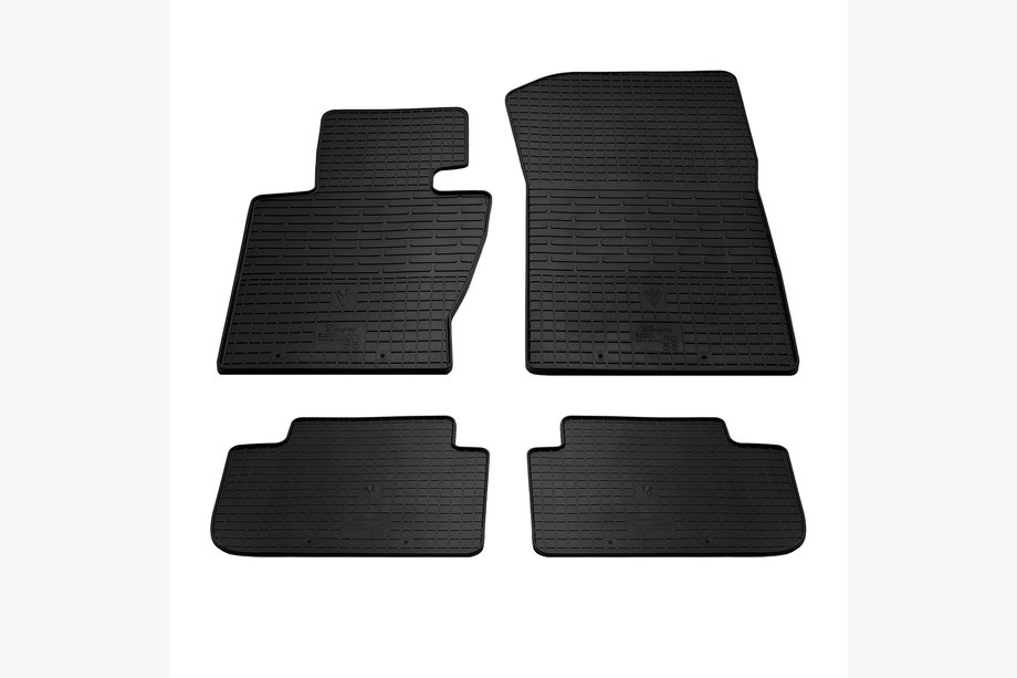 BMW X3 E83 2003–2010 Gumové autokoberce do interiéru (4 ks, Stingray Premium) Image