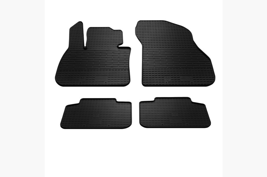 BMW X1 F48 2015–2022 Gumové autokoberce do interiéru (4 ks, Stingray Premium) Image