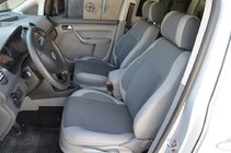 Volkswagen Caddy 2010–2015 Autopotahy (eko kůže↗látka, Premium) fotografie 6