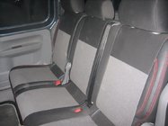 Volkswagen Caddy 2010–2015 Autopotahy (eko kůže↗látka, Premium) fotografie 4