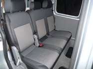 Volkswagen Caddy 2010–2015 Autopotahy (eko kůže↗látka, Premium) fotografie 9