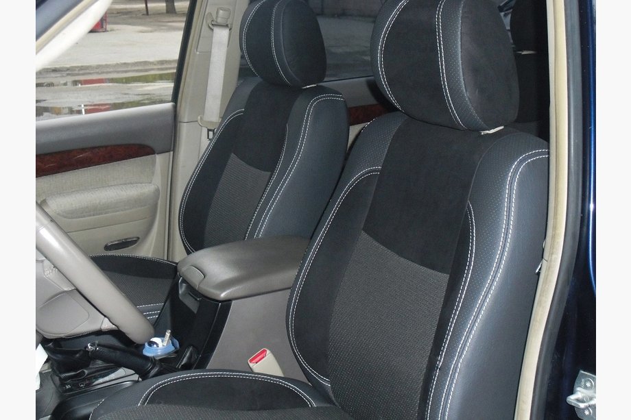 Toyota Land Cruiser Prado 120 2002–2009 Autopotahy z eko kůže SoyuzAuto Premium-series Image
