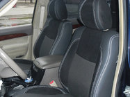 Toyota Land Cruiser Prado 120 2002–2009 Autopotahy z eko kůže SoyuzAuto Premium-series fotografie 1