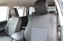 Toyota Land Cruiser Prado 150 2009–2023 Autopotahy z eko kůže a látky (Premium) fotografie 4