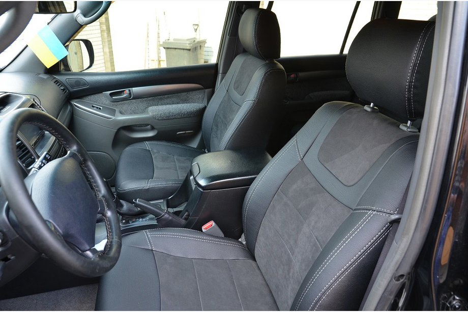 Toyota Land Cruiser Prado 120 2002–2009 Autopotahy SoyuzAuto Leather-series Image
