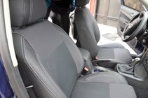 Skoda Superb 2001–2009 Autopotahy (eko kůže↗látka, Premium) fotografie 1