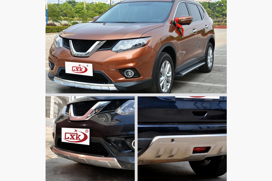 Nissan X-trail T32/Rogue 2014–2021 Přední a zadní lip spoilery V1 (2014-2016) Image