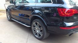 Audi Q7 2005–2015 OEM boční prahy (2 ks, hliník) fotografie 2