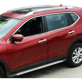 Střešní podélníky – originální design (šedé) Nissan X-trail T32/Rogue 2014–2021 fotografie 1